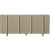 Sideboard Basu Schlammfarben B: 200 Cm - Schlammfarben, Design, Holz (200/85/46cm) - Livetastic