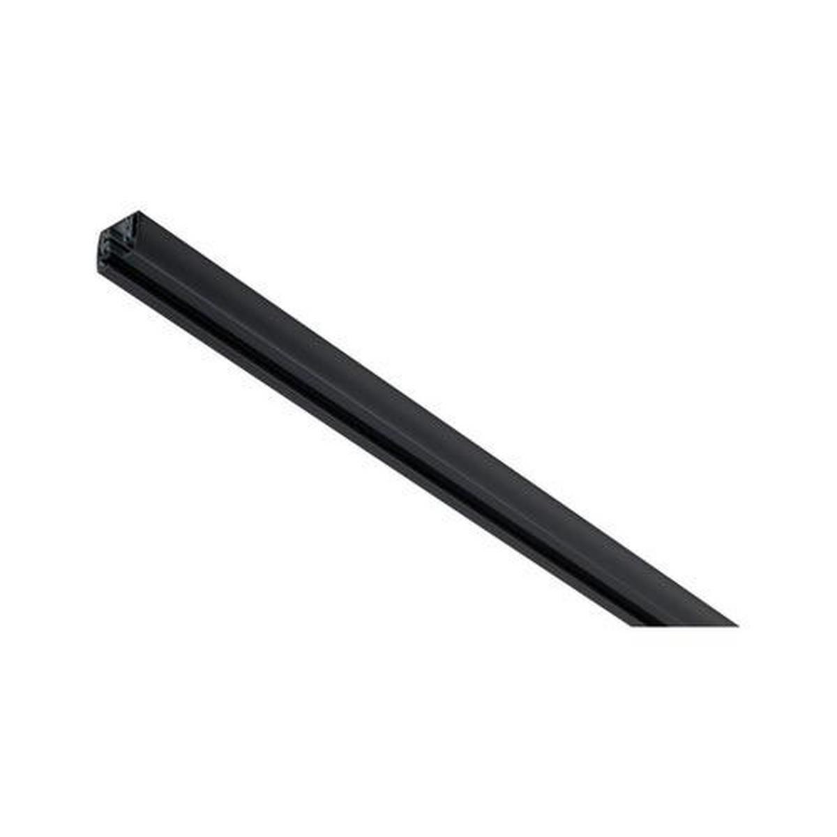 Schienensystem Urail 96904 in Schwarz L: 100 cm - Schwarz, Design, Metall (100cm) - Paulmann