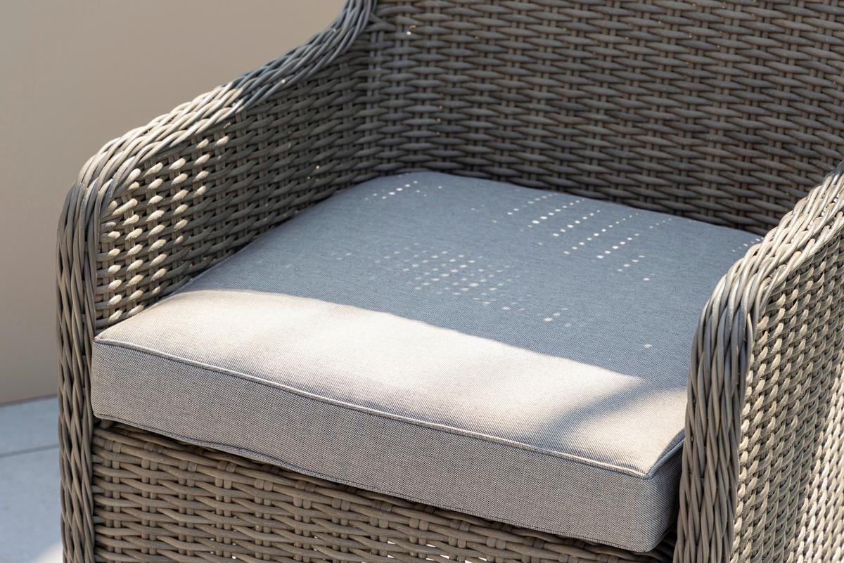 GARTENSTUHL-SET WEMBLEY - Braun, KONVENTIONELL, Kunststoff/Metall (62/94/66cm) - Gardenson