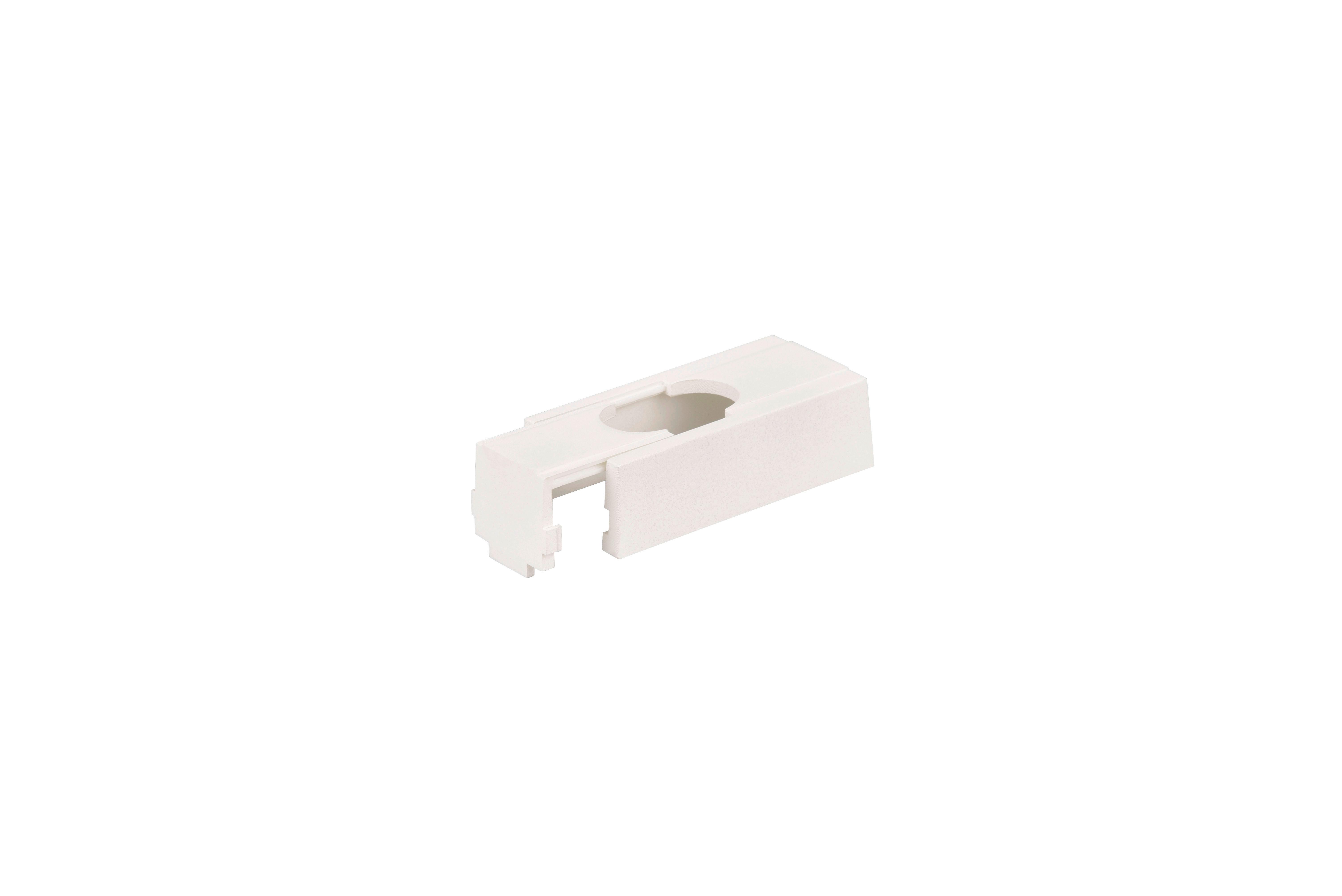 Schienensystem-adapter 703731 Duoline Adapter - Weiß, KONVENTIONELL, Kunststoff (6,2/1,8/3cm) - Trio Leuchten