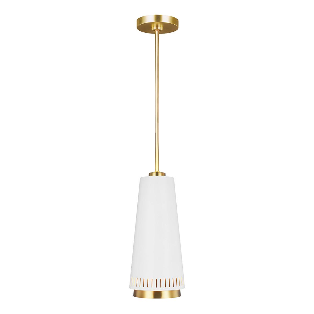 Hängeleuchte Fe-Carter-P-A-Mw - Weiß, KONVENTIONELL, Metall (20.3/64.6 cm) - Elstead Lighting