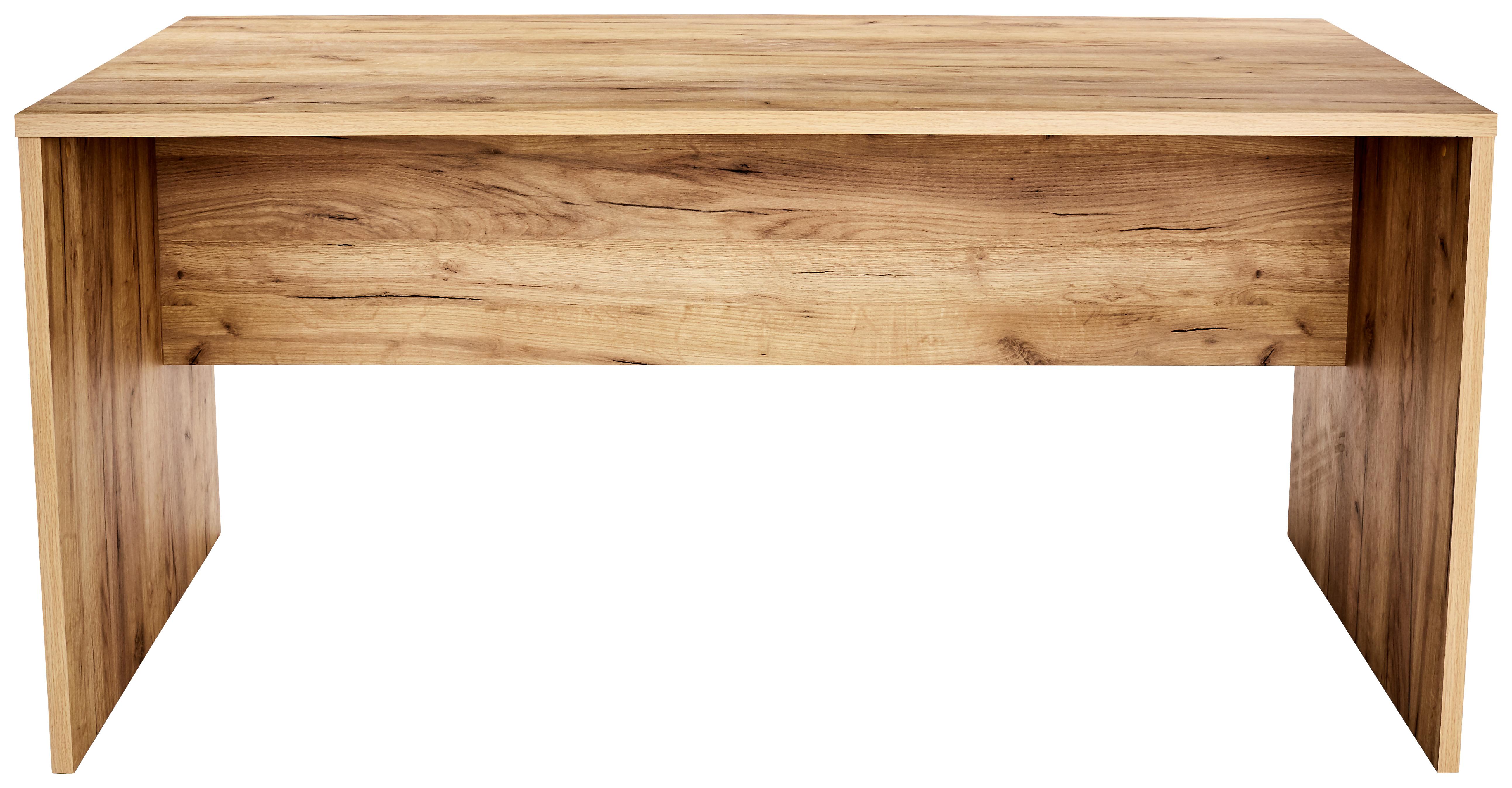 Psací Stůl Profi - barvy dubu, Moderní, kompozitní dřevo (160/76/80cm) - Ondega