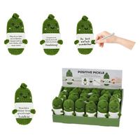 Dekokopf Positive Pickle - Grün, Basics, Textil (4/11,5/4cm)