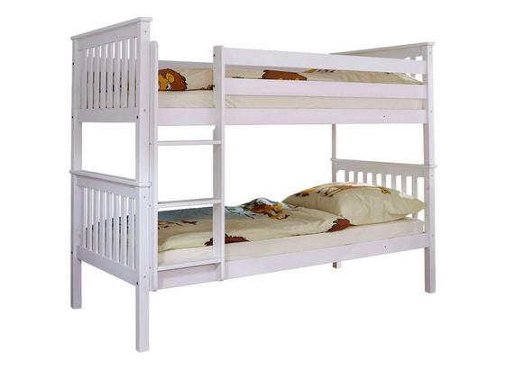 Etagenbett Sammy 90x200 cm Weiß - Weiß, MODERN, Holz (90/200cm) - Livetastic Etagenbett Sammy 90x200 cm Weiß - Weiß, MODERN, Holz (90/200cm) - Livetastic