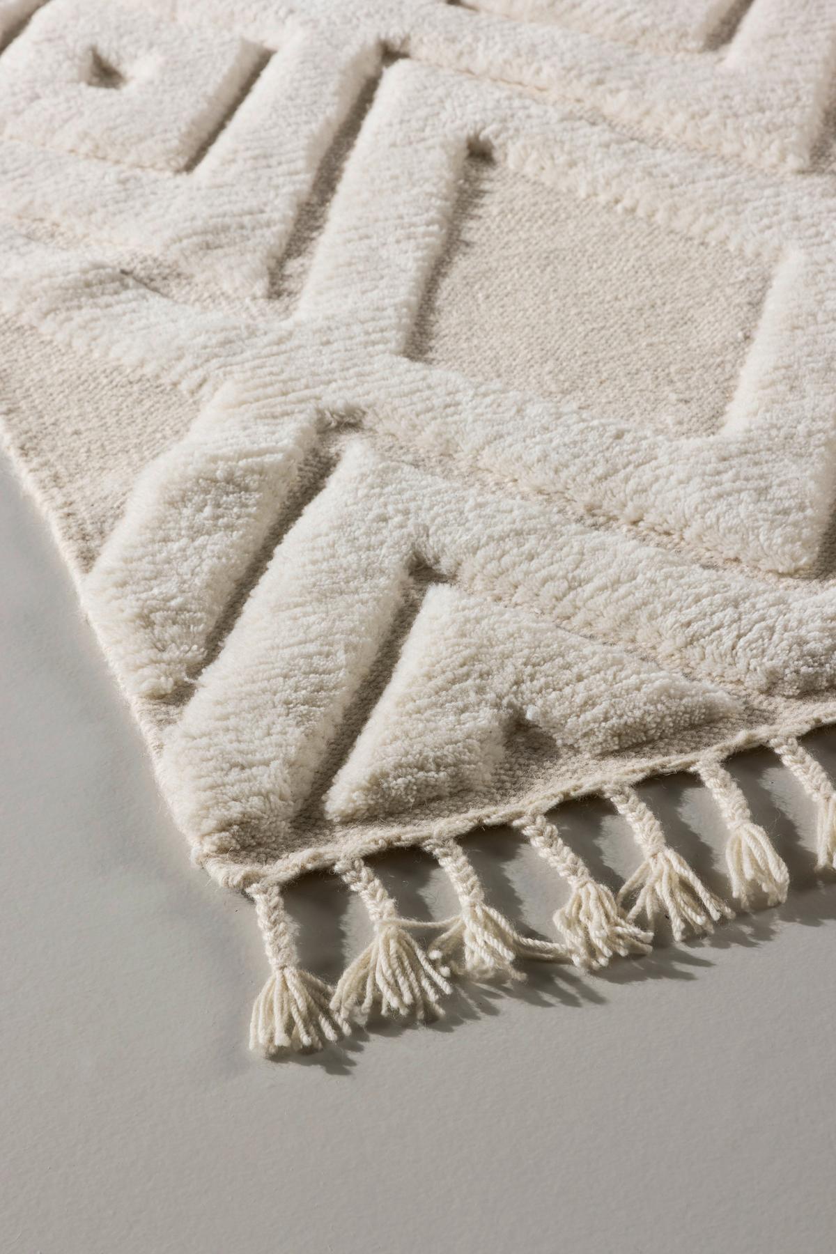 Flachwebteppich Dahlia - Weiß, LIFESTYLE, Textil (300/400cm) - P & B