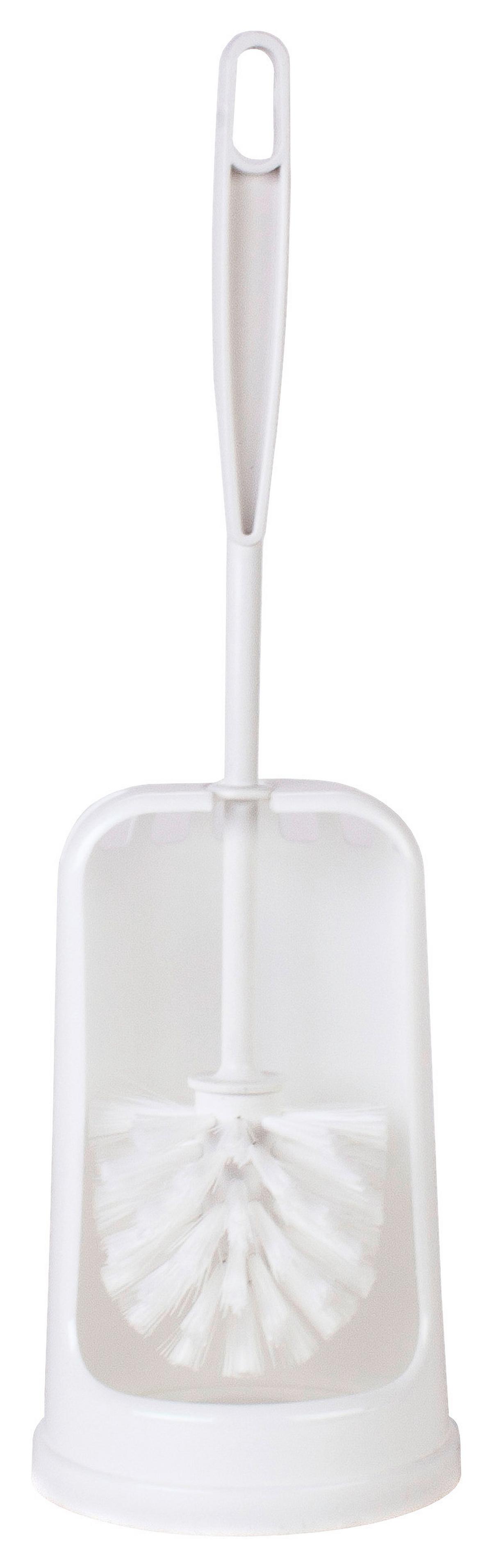 WC-Bürstengarnitur Sani Clean Stehend Kunststoff - Weiß, KONVENTIONELL, Kunststoff (22/41/13cm)