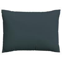 KOPFPOLSTERBEZUG WOVEN SATIN - Dunkelgrau, Basics, Textil (60/80cm) - Schlafgut
