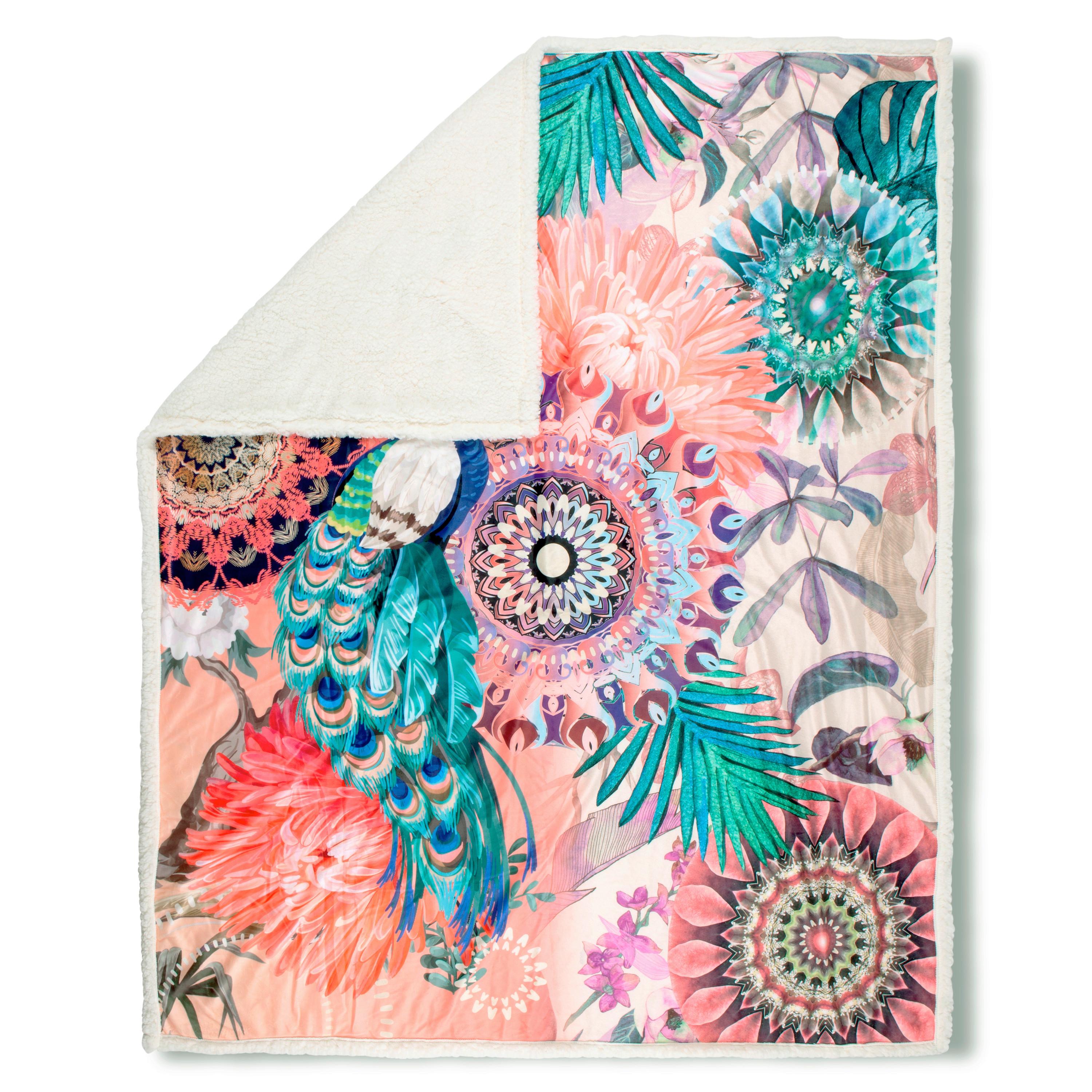 Plaid Lynouk Multicolor 130x160 Cm - Multicolor, Trend, Textil (130/160cm)