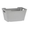 KOŠÍK NA DROBNOSTI LOTTA -M- CA. 6L -EXT- - šedá, Moderní, plast (29,5/19/15cm)