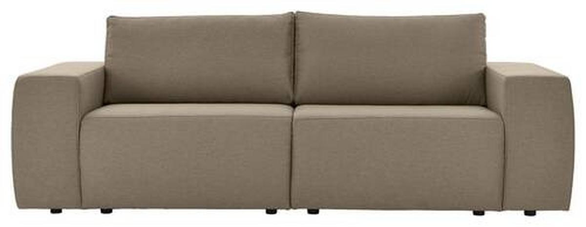 2-sitzer-sofa Looks Ii Schlammfarben - Schlammfarben/Schwarz, Design, Textil (242/87/89cm) - LOOKS by W.Joop