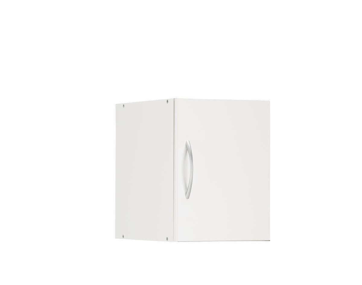 NADSTAVEC NA SKRIŇU MRK - biela/hliníková, Konventionell, kompozitné drevo/plast (30/40/40cm) - Mömax