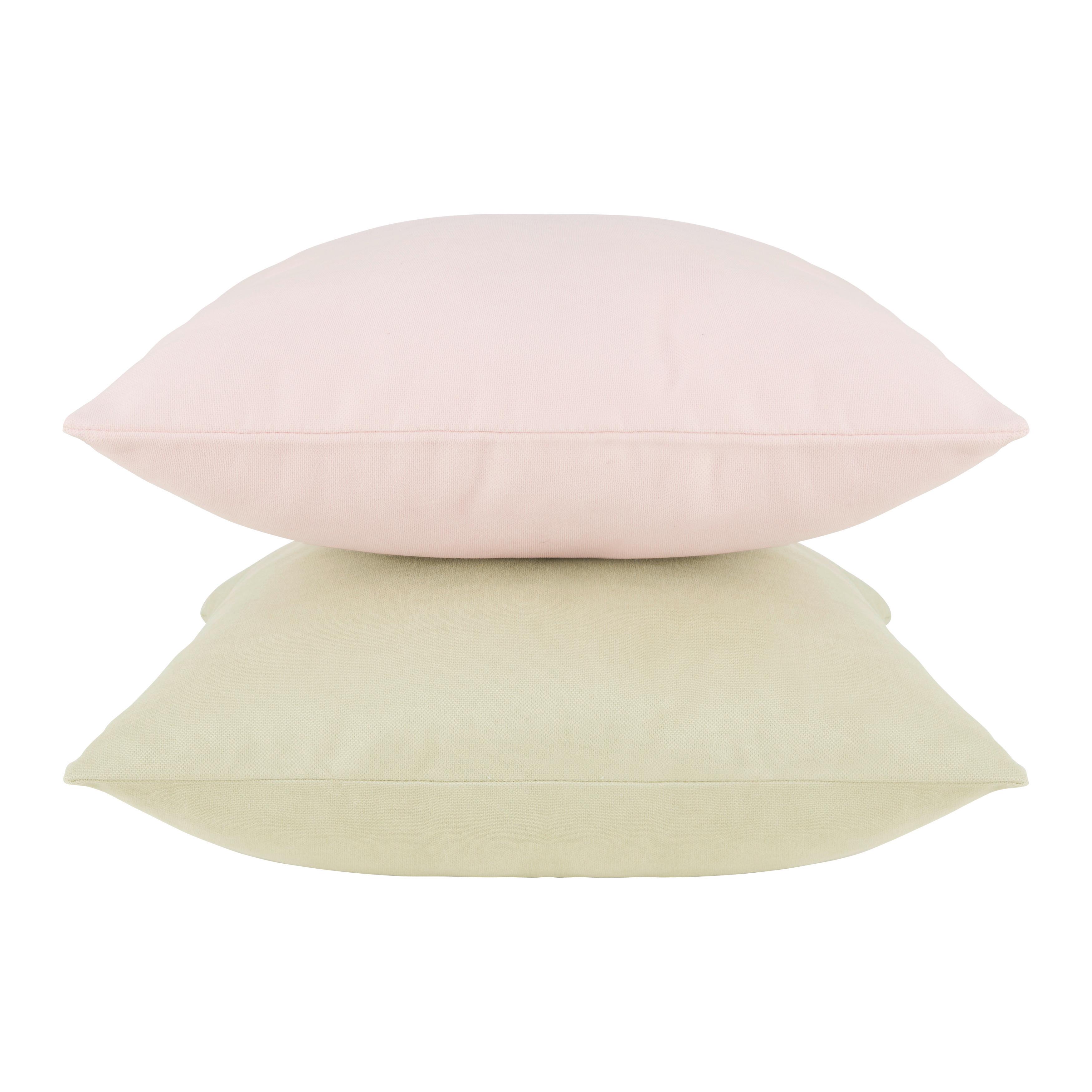 Dekorační polštář Lexi, 45/45cm, růžová - růžová, Moderní, textil (45/45cm) - Modern Living