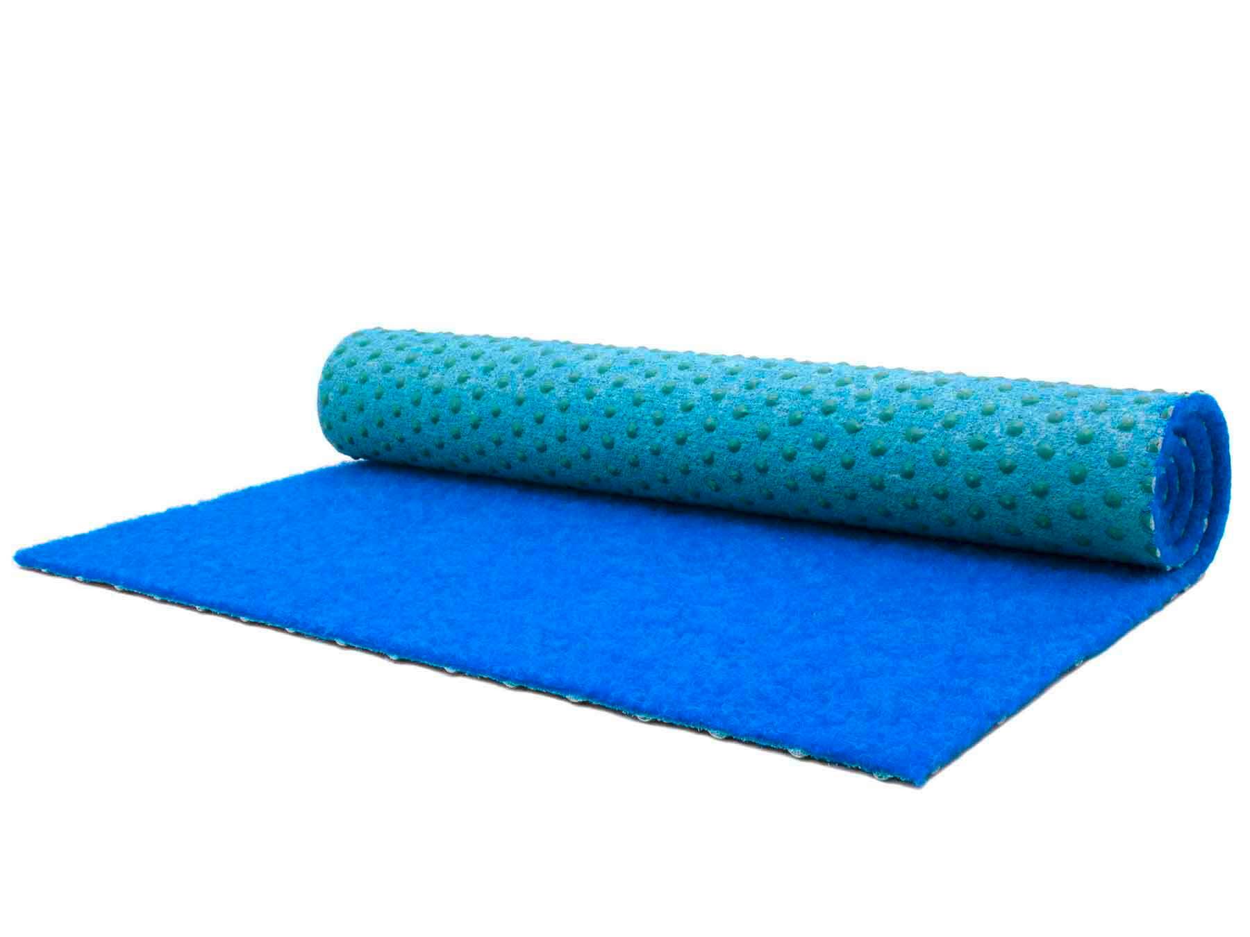 Rasenteppich Tennesse Blau - Blau, Basics, Textil (400/100cm)