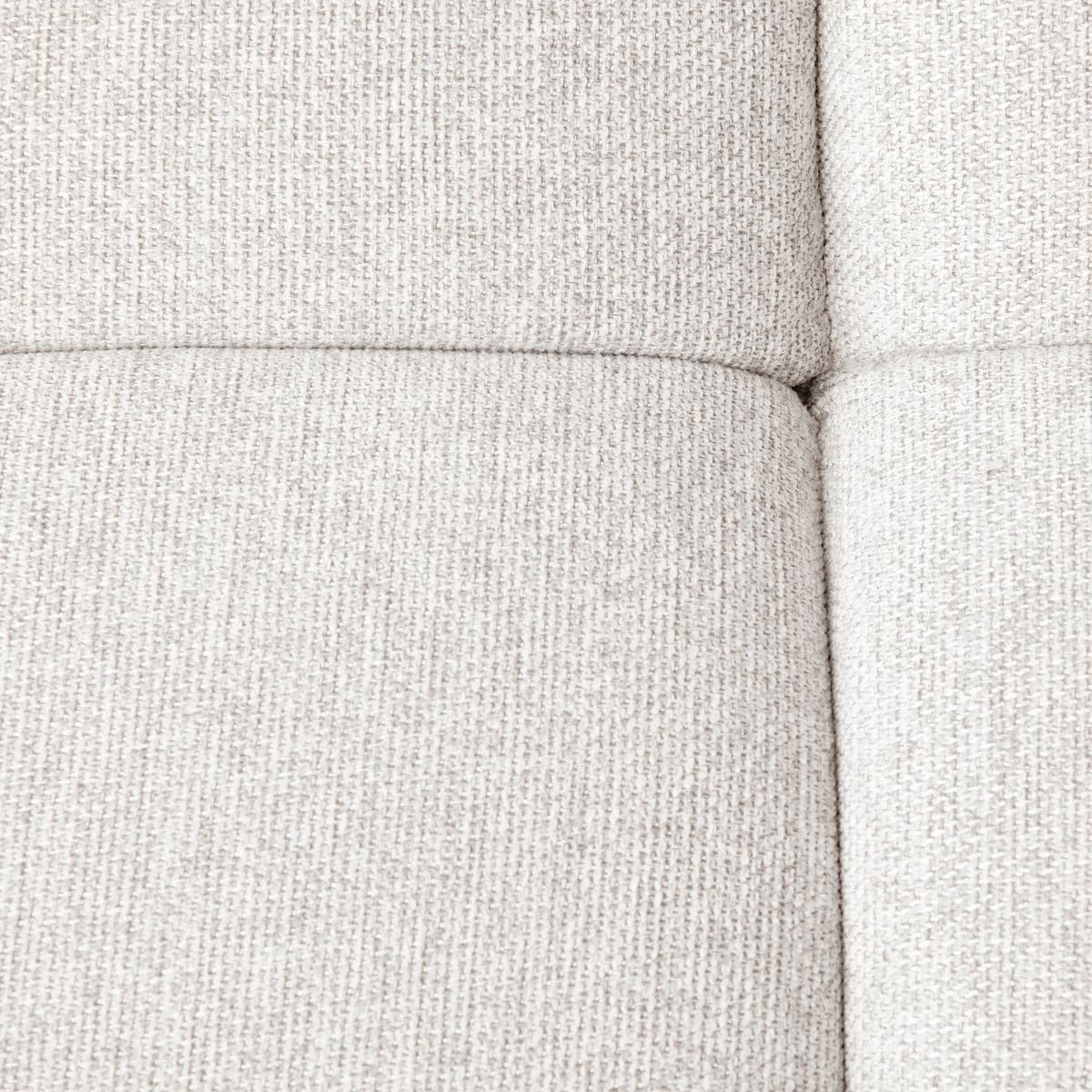 Schlafsofa Bobbio Beige B: 204cm - Beige/Schwarz, MODERN, Textil (204/90/95cm) - MID.YOU