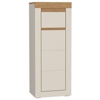 Unterschrank Naxxar Eichefarben Kaschmir B: 44,5cm - Kaschmir/Eichefarben, MODERN, Holzwerkstoff (44,5/113,5/31,6cm)