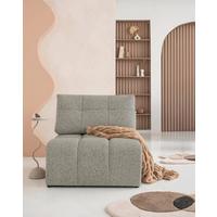 Sofaelement Lulu Grau B: 96cm - Schwarz/Grau, Design, Textil (96/94/96cm) - MID.YOU