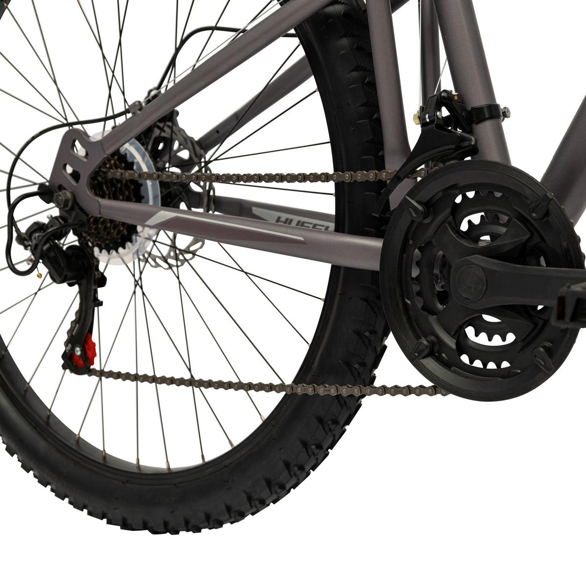 Kinderfahrrad Marker Hellgrau, 27,5 cm - Hellgrau, Basics, Metall (68/105/176cm)