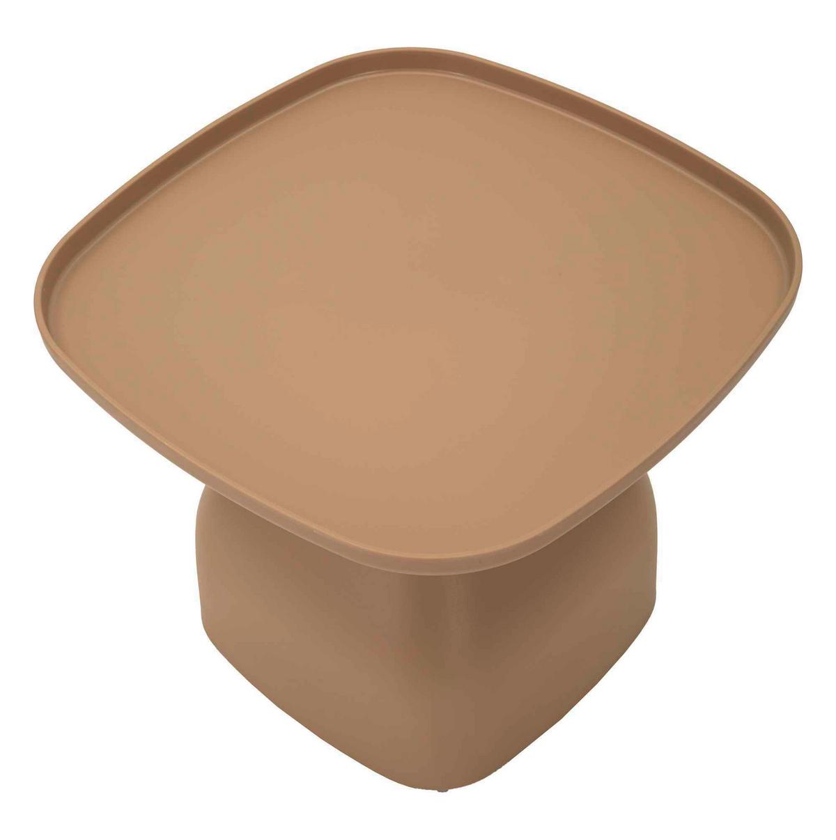 Couchtisch Gea Table Beige B: 48 Cm - Beige, Basics, Kunststoff (48/38/48cm)