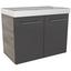 Waschtischunterschrank Lima B:60cm Grau/esche Dekor - Eschefarben/Grau, MODERN, Holzwerkstoff (60/42/35cm) - Fackelmann Waschtischunterschrank Lima B:60cm Grau/esche Dekor - Eschefarben/Grau, MODERN, Holzwerkstoff (60/42/35cm) - Fackelmann