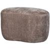 Hocker Popular Taupe B: 73cm - Taupe, Design, Textil (73/43/51cm) - Livetastic