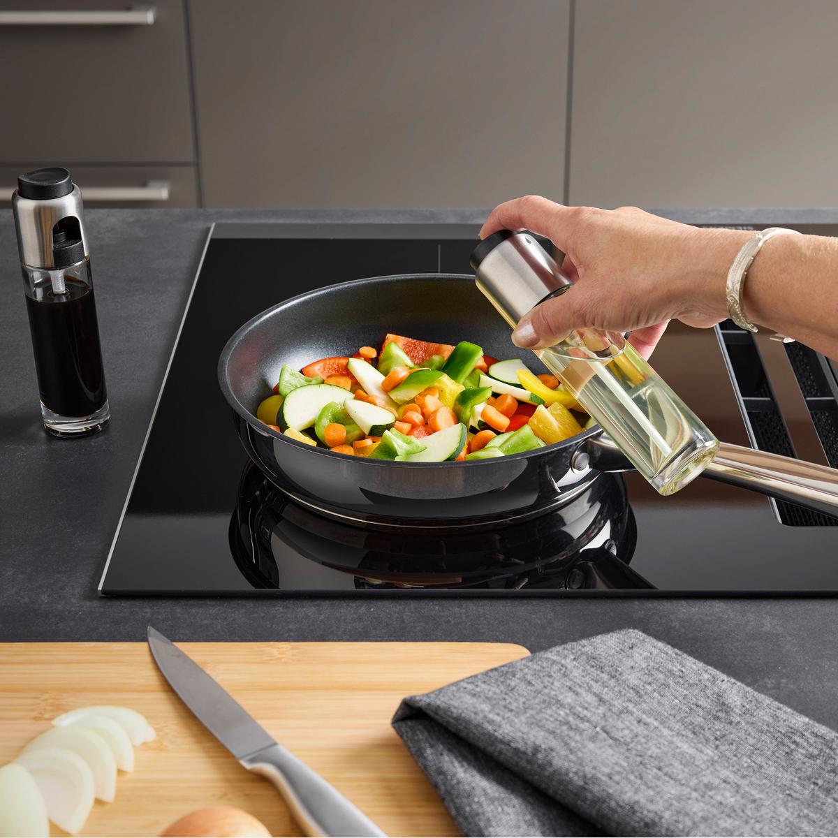 Rozprašovač na olej IVANA - 2 PCS - priehľadné, Konventionell, sklo - Mömax