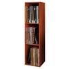 Schallplattenregal Platto 34 cm Nuss Dekor - Nussbaumfarben, KONVENTIONELL, Holzwerkstoff (34/115/29cm) - MID.YOU