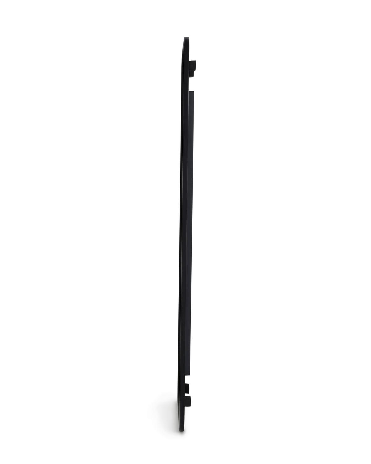 Standspiegel Schwarz B: 37 cm - Schwarz, Basics, Glas/Kunststoff (37/157/5cm) - Umbra