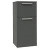 Midischrank Taupegrau, B: 40 cm - Taupe, MODERN, Holzwerkstoff (40/86,4/37cm) - Vertico