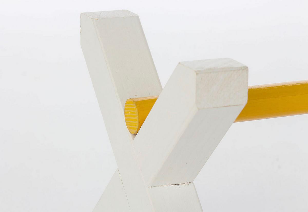 Hindernisparcour Tanne Bxhxt: 92x67x50 Cm - Blau/Gelb, Basics, Holz (92/67/50cm) - Pinolino