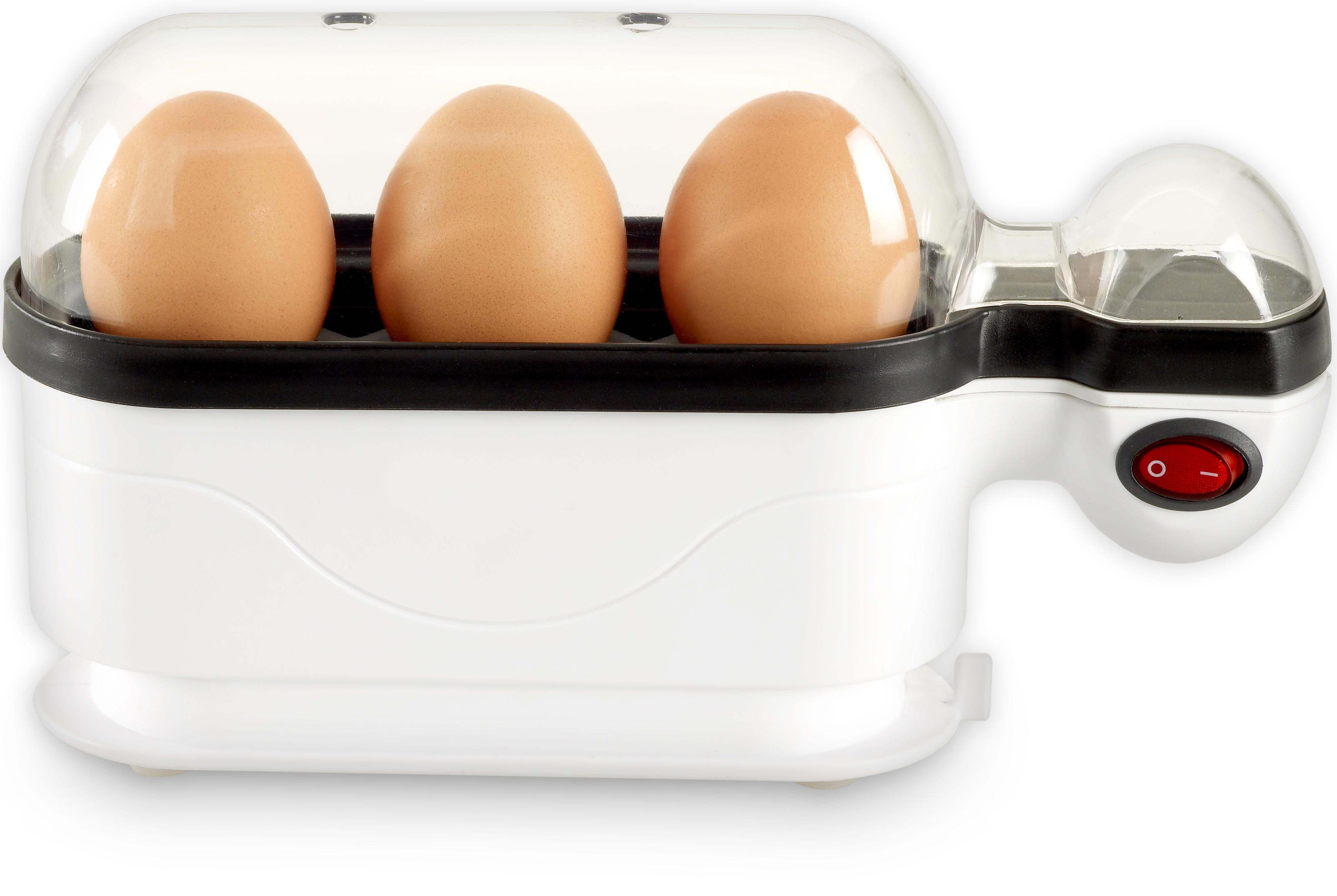 Eierkocher Eggolino - Weiß, MODERN, Kunststoff (23/6/13cm)