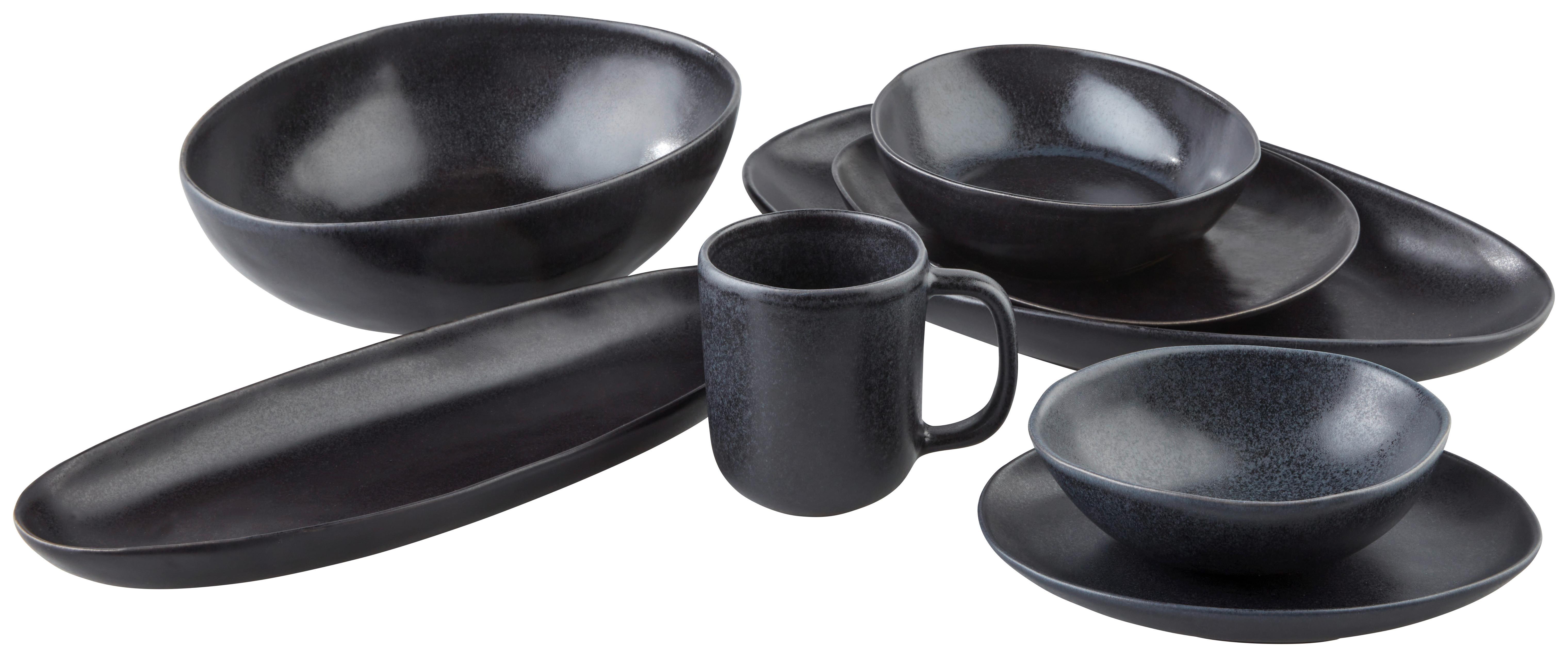 Miska Na Omáčku Gourment, Ø: Ca 11cm - černá, Moderní, keramika (11/10/4,5cm) - Premium Living