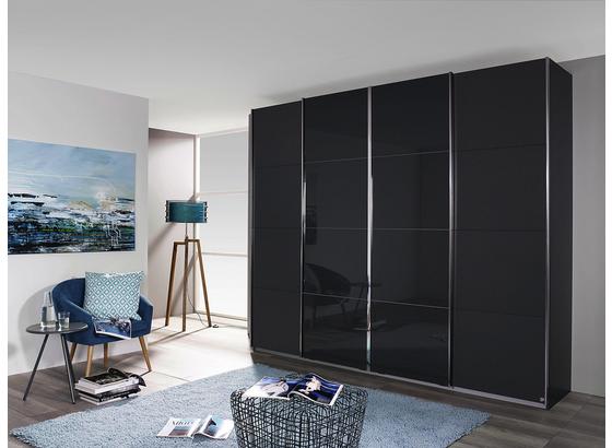 Skriňa S Posuvnými Dverami Bensheim 271x230cm - sivá/grafitová, Moderný, kompozitné drevo (271/230/62cm) - James Wood Skriňa S Posuvnými Dverami Bensheim 271x230cm - sivá/grafitová, Moderný, kompozitné drevo (271/230/62cm) - James Wood
