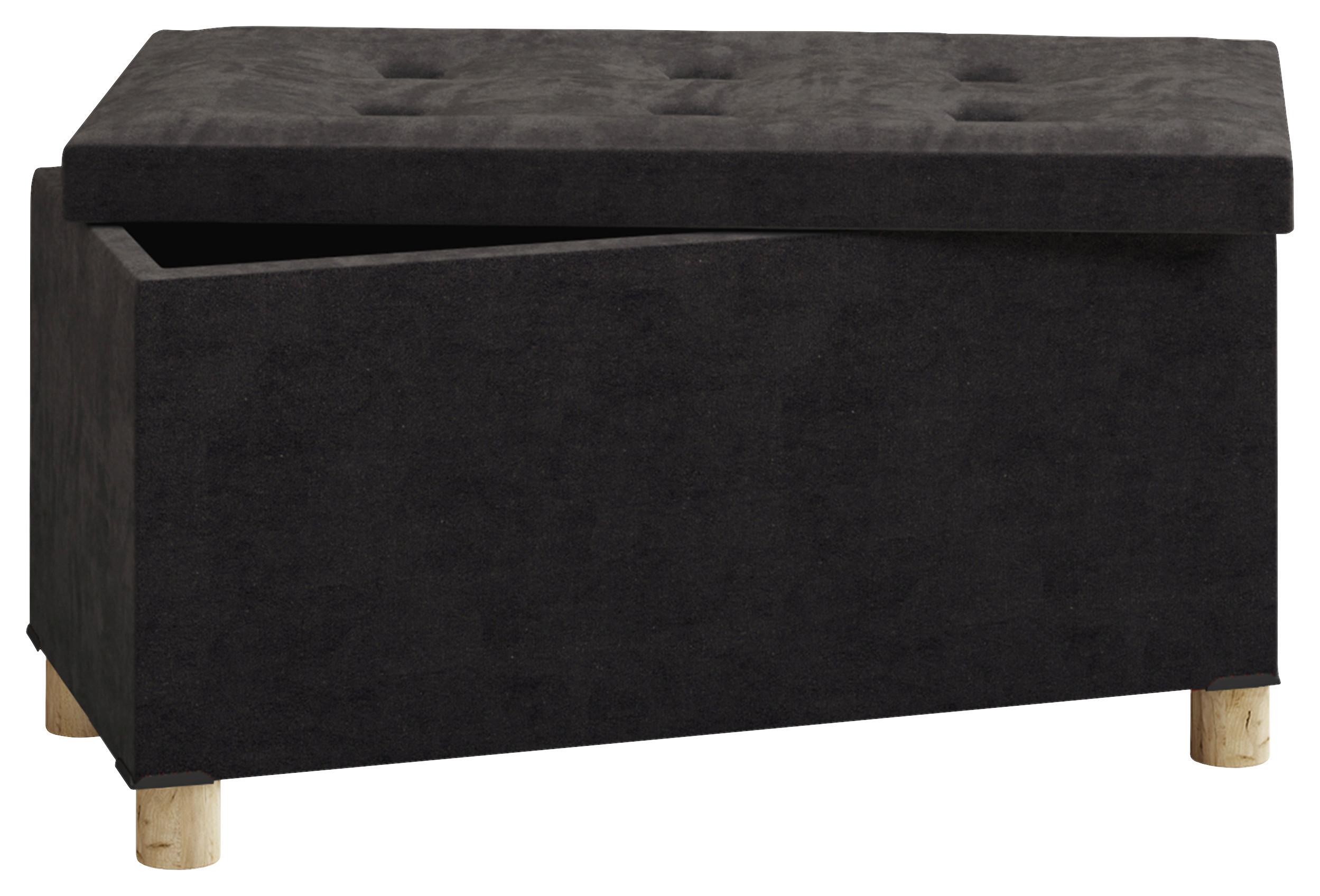Truhenbank Sizos L Anthrazit