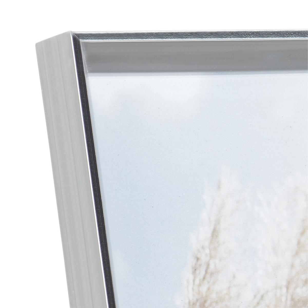 Képkeret Cameo - világosszürke, Basics, műanyag/Üveg (13,7/18,7/1,8cm) - Luca Bessoni