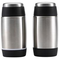 SOĽNIČKA A KORENIČKA BLECHER - čierna/farba ušľachtilej ocele, kov/plast - Mömax