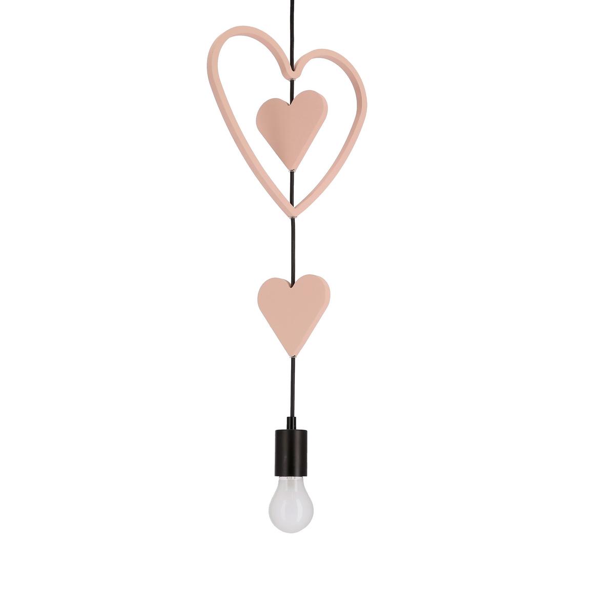 Kinderhängeleuchte 33-27511 Trio Shs - Blau/Pink, Basics, Holzwerkstoff/Metall (100/36/100cm)