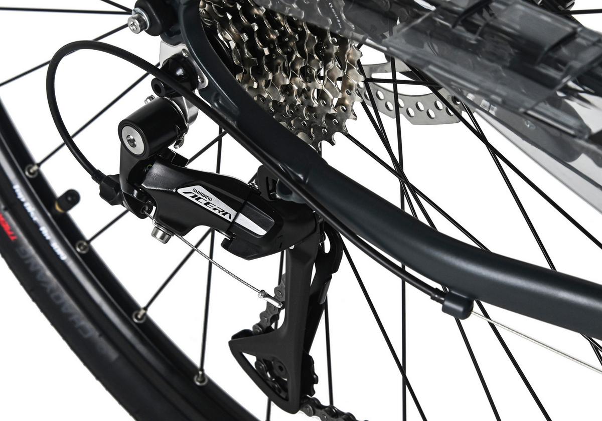 Trekkingrad Damen 28 Zoll - Anthrazit, Basics, Metall (25/140/60cm)