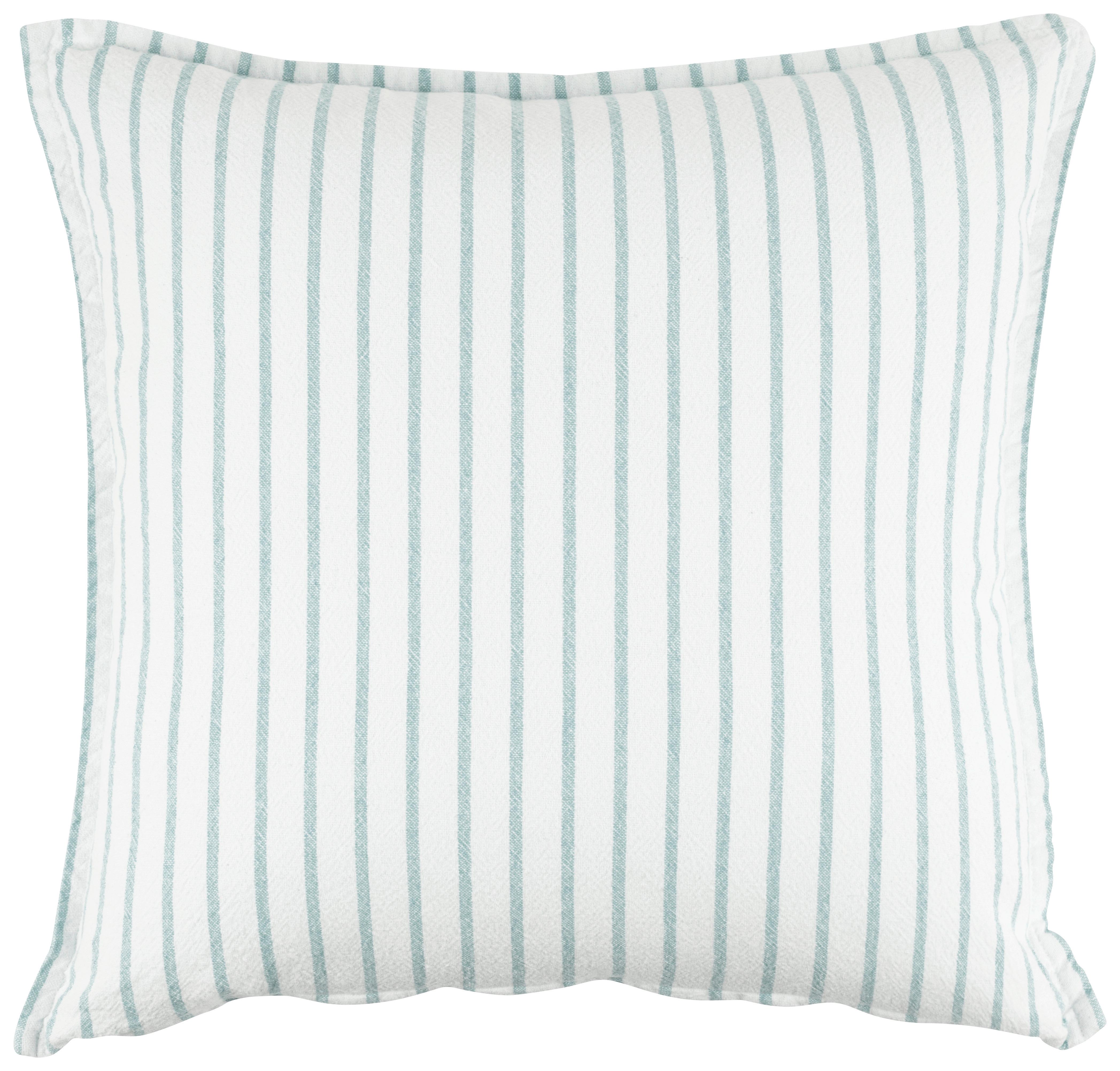 Zierkissen Sofia - Weiß/Grün, MODERN, Textil (45/45cm) - Luca Bessoni