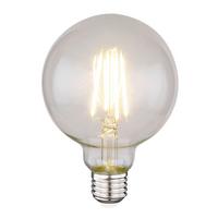 LED žárovka 11526D, E27, 7 Watt - kov/sklo (9,5/14cm) - Modern Living