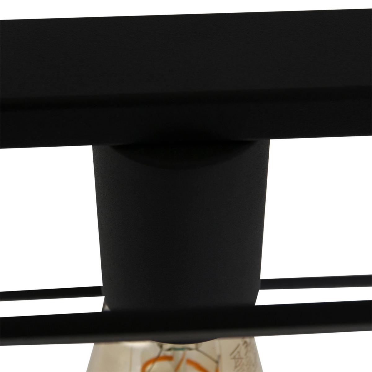 Pendelleuchte Buckley - Schwarz, Trend, Metall (20/120/140cm)