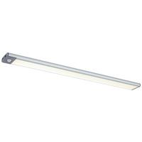 PODSVĚTLENÍ UNTI - šedá/barvy stříbra, Moderní, kov/plast (46/4/1cm) - Mömax