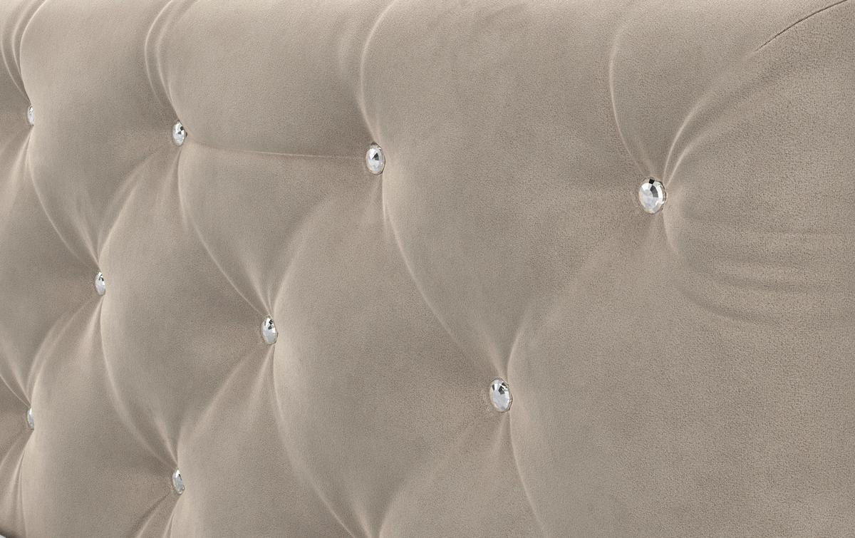 Boxspringbett Castle Beige Lxf: ca. 180x200 cm - Beige/Schwarz, Holzwerkstoff/Textil (180/200cm) - MID.YOU