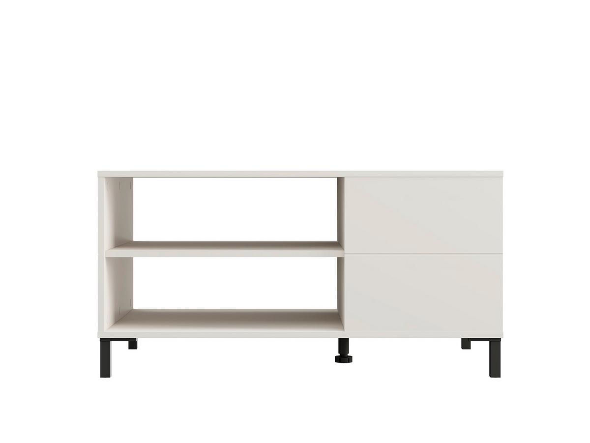 Dohányzóasztal Marron 101/52cm - kasmírszínű/fekete, Modern, műanyag/faalapú anyag (101/52/54,5cm)