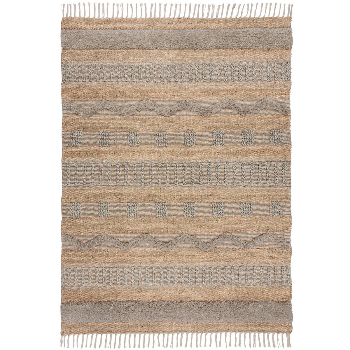 Handwebteppich Medina - Naturfarben, KONVENTIONELL, Textil (120/170cm)