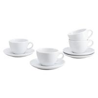 Tassenset Bistrot Weiß, 180 ml - Weiß, Basics, Keramik - Creatable