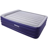 Bestway Luftbett Nightright Raised Queen 67528 - Blau/Grau, Kunststoff (203/152/56cm) - Bestway
