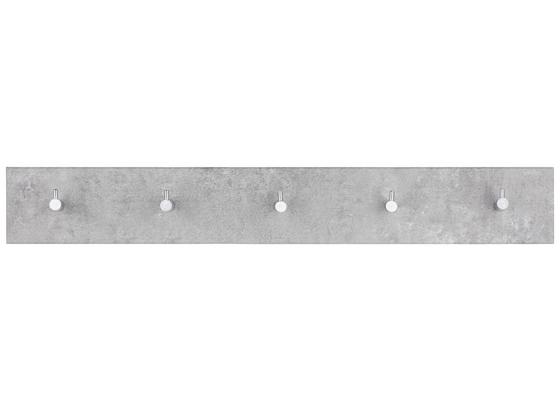 Lišta Na Háčiky Eddy 5 -sb- - sivá, Moderný, kompozitné drevo (57/8/5cm) Lišta Na Háčiky Eddy 5 -sb- - sivá, Moderný, kompozitné drevo (57/8/5cm)