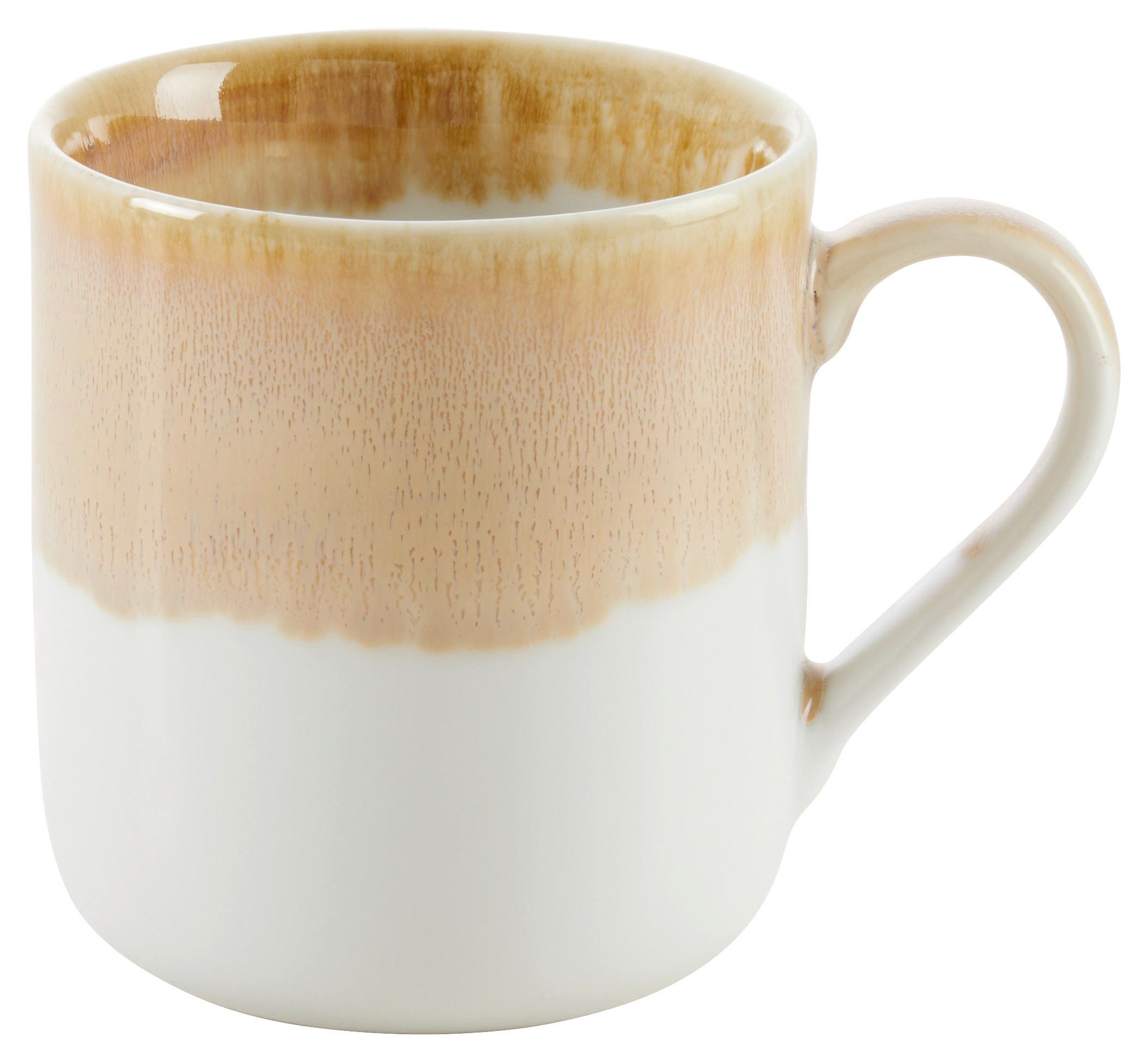Hrnek na kávu SATURN - béžová, Moderní, keramika (340ml) - Mömax