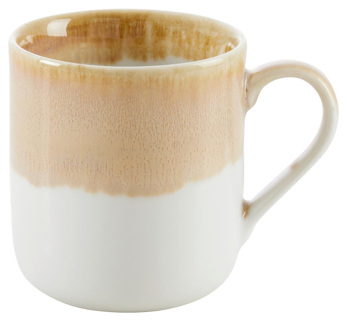 Hrnek na kávu SATURN - béžová, Moderní, keramika (340ml) - Mömax