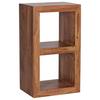 Standregal Massivholz Mumbai B 50cm, Sheesham - Sheeshamfarben, MODERN, Holz (50/88/35cm) - MID.YOU